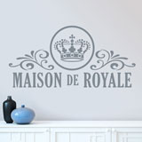 Wall Stickers: Maison de Royale Personalised 2