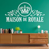 Wall Stickers: Maison de Royale Personalised 3