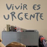 Wall Stickers: Living is Urgent 2