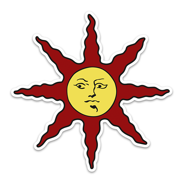 Car & Motorbike Stickers: Praise the Sun II