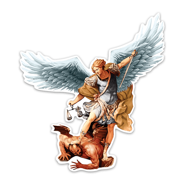 Car & Motorbike Stickers: Arcangel Fighting