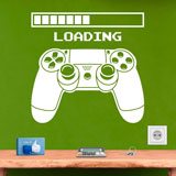 Wall Stickers: Videogame Console Controller Loading 3