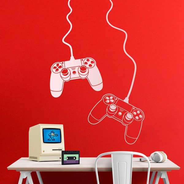 Wall Stickers: Play Station Controllers