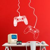 Wall Stickers: Play Station Controllers 2