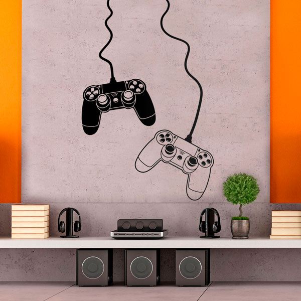 Wall Stickers: Play Station Controllers