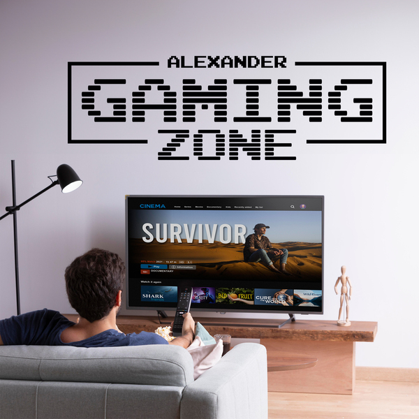 Wall Stickers: Gaming Zone Personalised