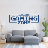 Wall Stickers: Gaming Zone Personalised 3