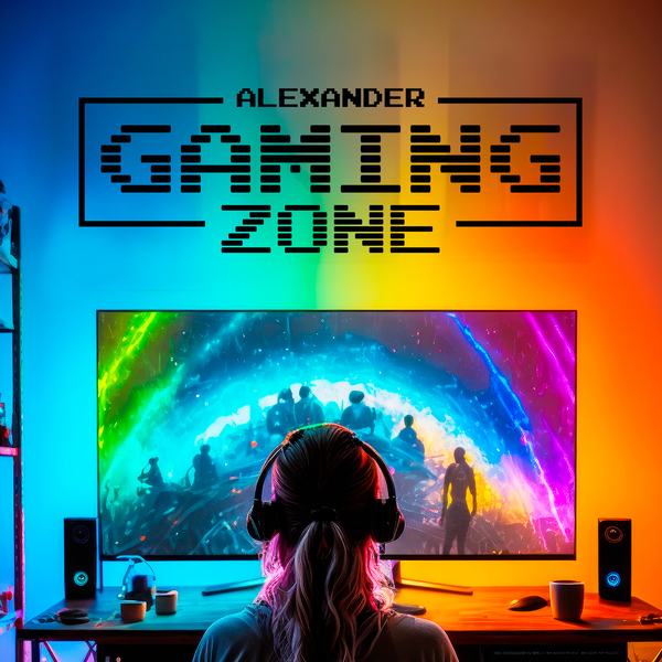 Wall Stickers: Gaming Zone Personalised