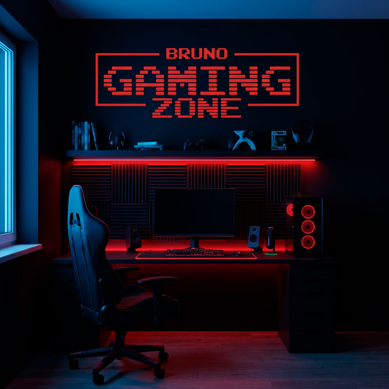 Gaming Zone Personalised 6/14