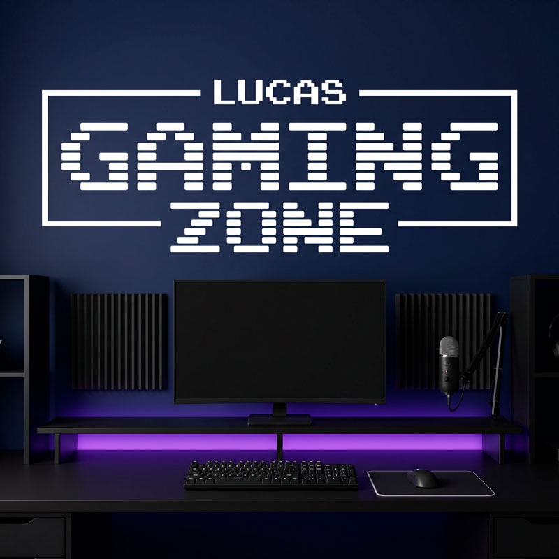Gaming Zone Personalised 7/14