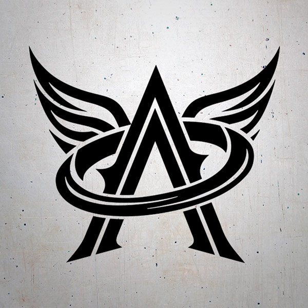 Car & Motorbike Stickers: Arcángel Logo Music