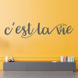 Wall Stickers: C'est la vie, French 3