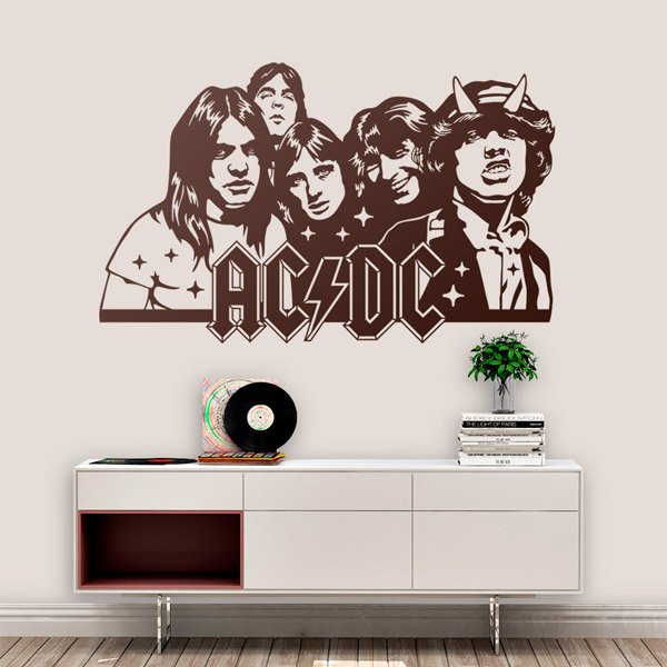 Wall Stickers: ACDC Rock