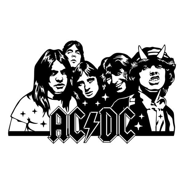 Wall Stickers: ACDC Rock