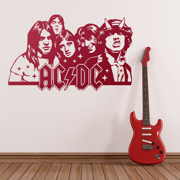 Wall Stickers: ACDC Rock