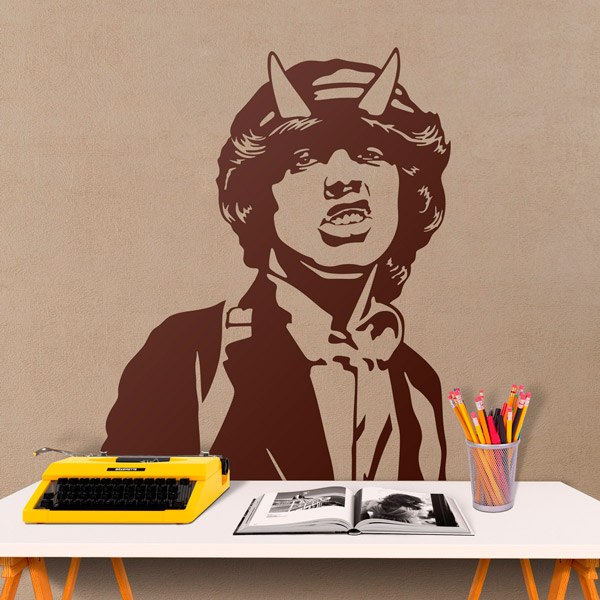 Wall Stickers: Angus Young ACDC