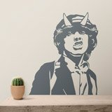 Wall Stickers: Angus Young ACDC 2
