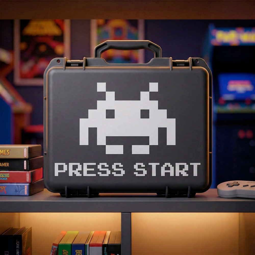 Space Invaders Press Start 16