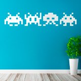 Wall Stickers: Space Invaders Martians 3