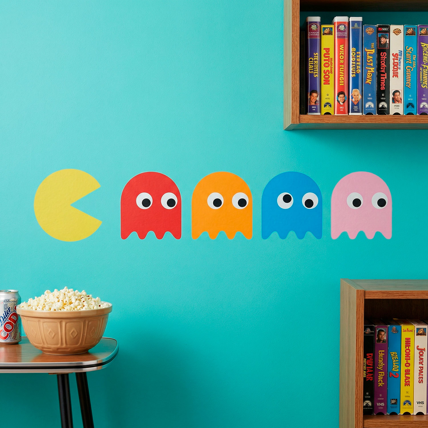 Wall Stickers: Pac-Man and 4 Ghosts
