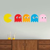 Wall Stickers: Pac-Man and 4 Ghosts 4