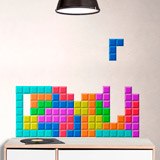 Wall Stickers: Tetris Pieces 3