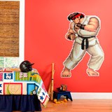 Wall Stickers: Street Fighter Ryu Pixel Art 4