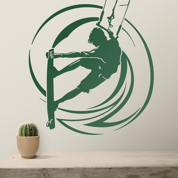 Wall Stickers: Kitesurf Jumping