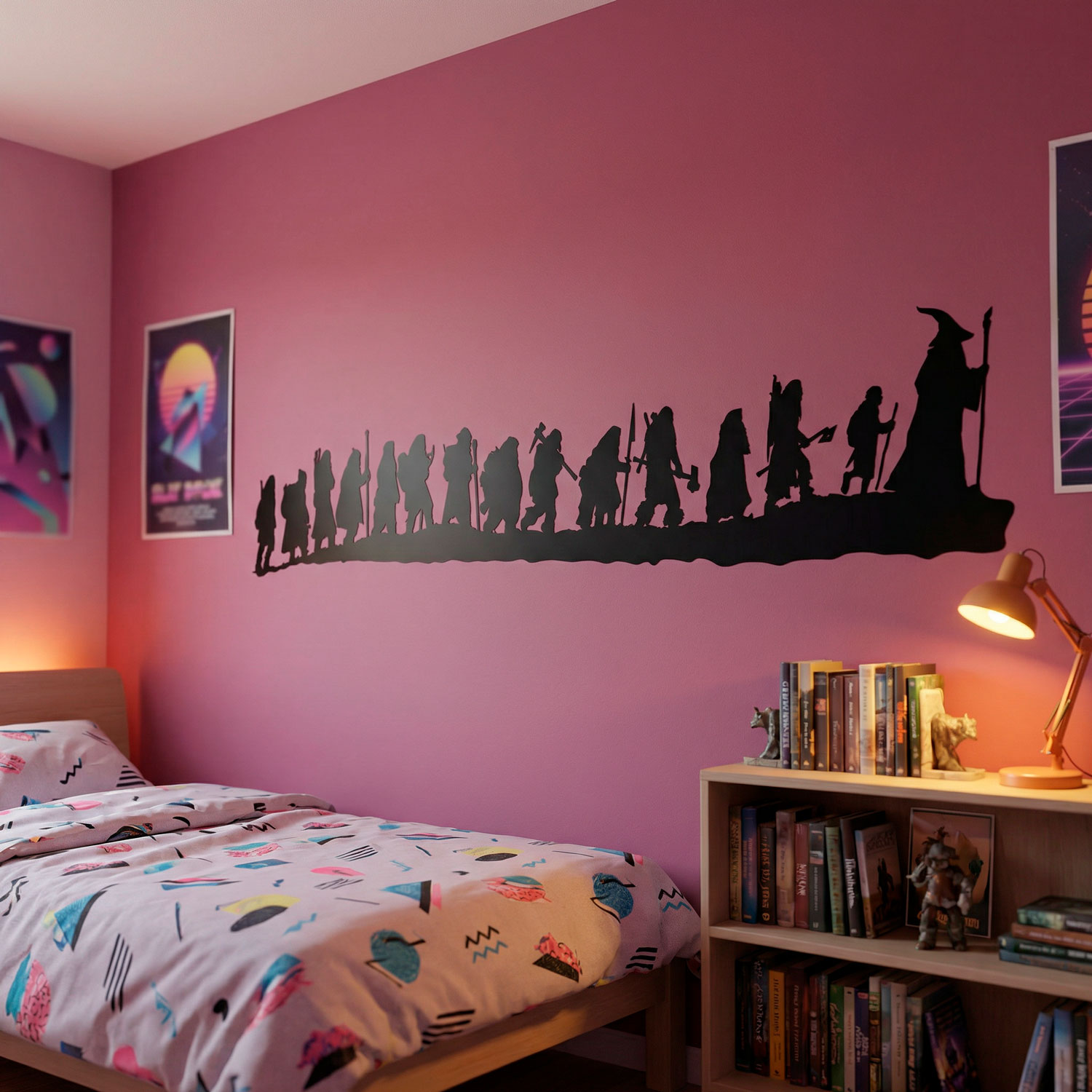 Wall Stickers: Characters from the Lord of the Rings
