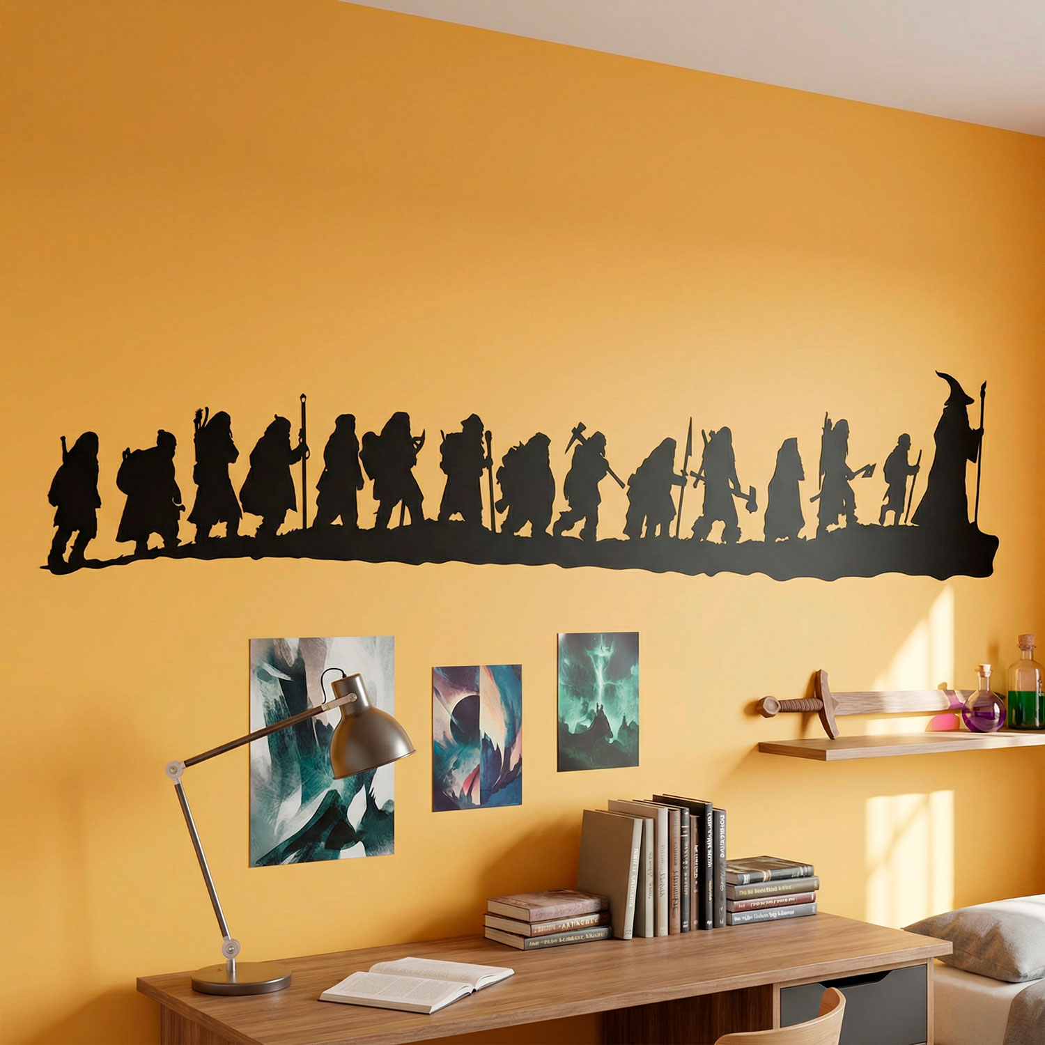 Wall Stickers: Characters from the Lord of the Rings