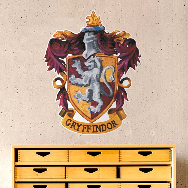 Wall Stickers: Harry Potter Gryffindor Emblem 1