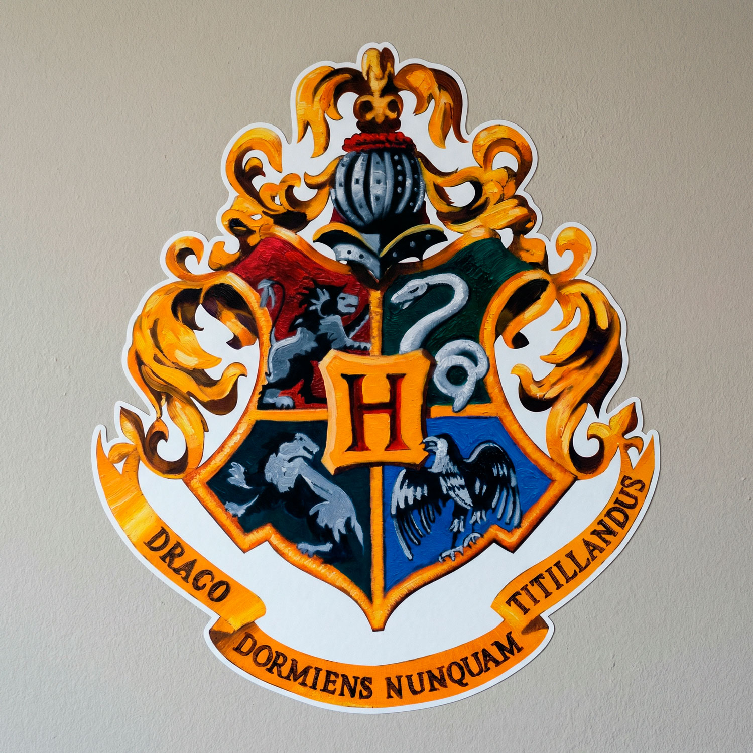 Wall Stickers: Harry Potter Hogwarts Emblem