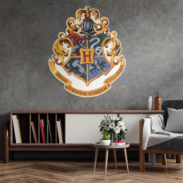 Wall Stickers: Harry Potter Hogwarts Emblem