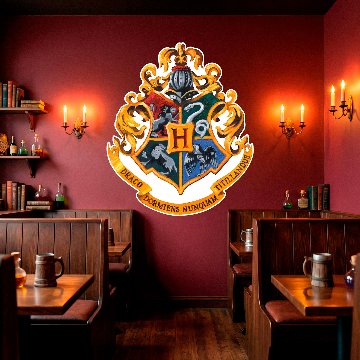 Wall Stickers: Harry Potter Hogwarts Emblem