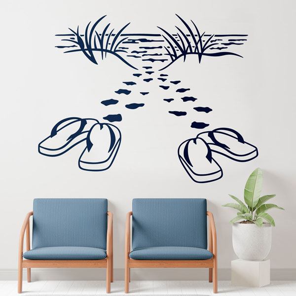 Wall Stickers: Road to the Beach