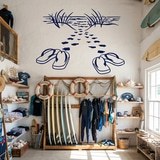 Wall Stickers: Road to the Beach 13