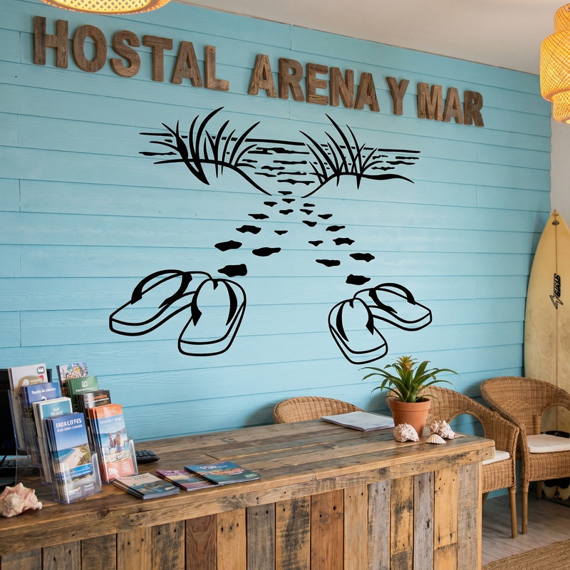 Wall Stickers: Road to the Beach