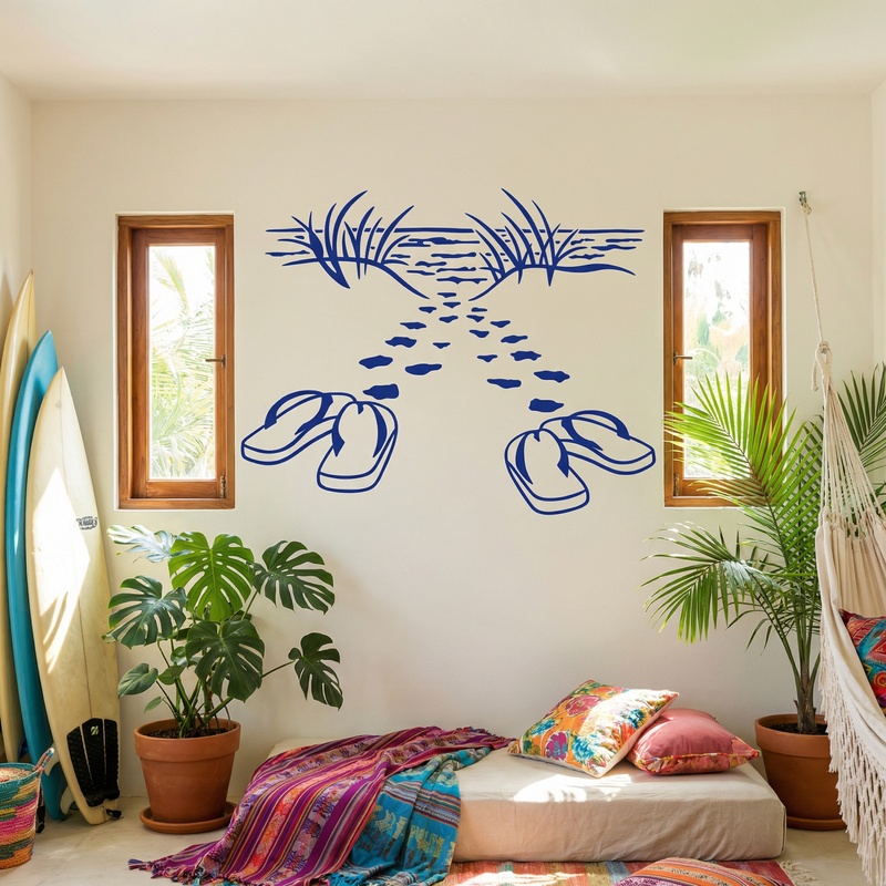 Wall Stickers: Road to the Beach