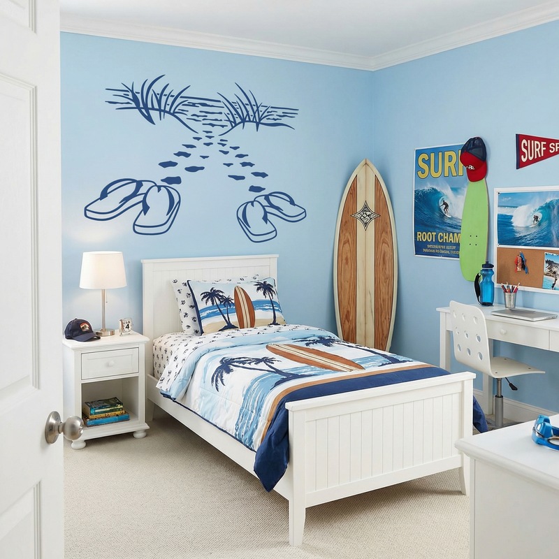 Wall Stickers: Road to the Beach