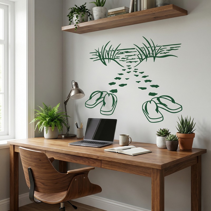 Wall Stickers: Road to the Beach