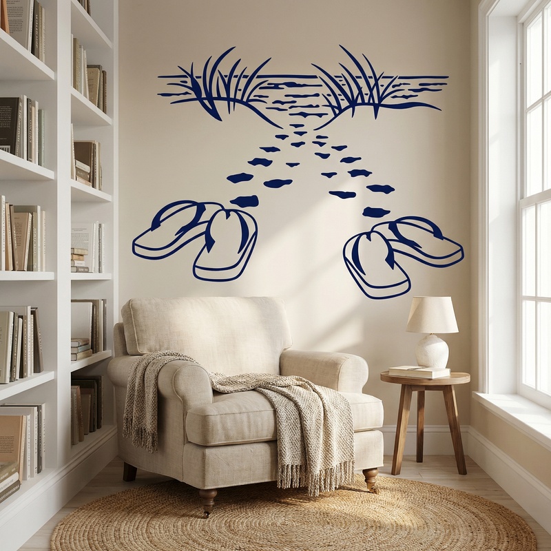 Wall Stickers: Road to the Beach