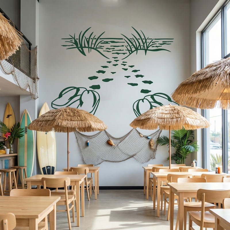 Wall Stickers: Road to the Beach