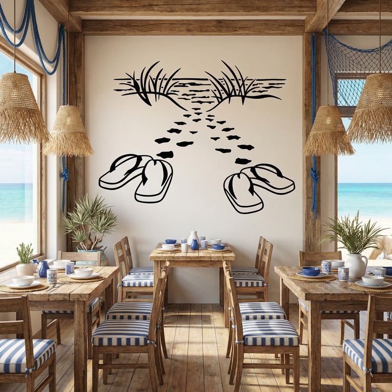 Wall Stickers: Road to the Beach