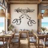 Wall Stickers: Road to the Beach 6