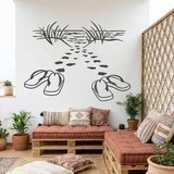 Wall Stickers: Road to the Beach 8