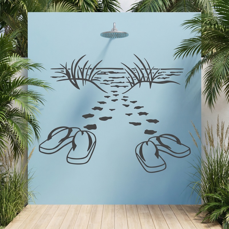Wall Stickers: Road to the Beach