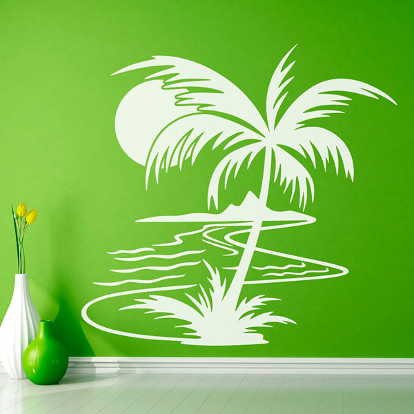 Wall Stickers: Under the Sun on the Beach