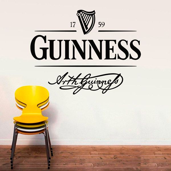 Wall Stickers: Guinness 1759 0