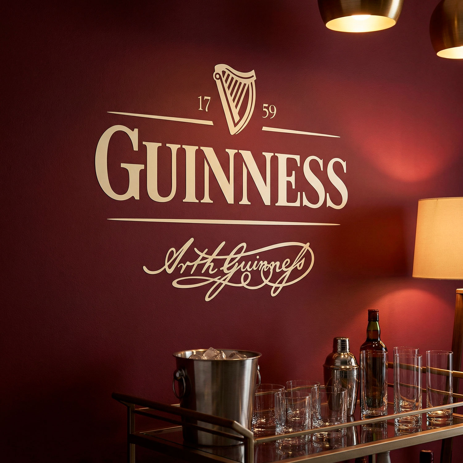Wall Stickers: Guinness 1759