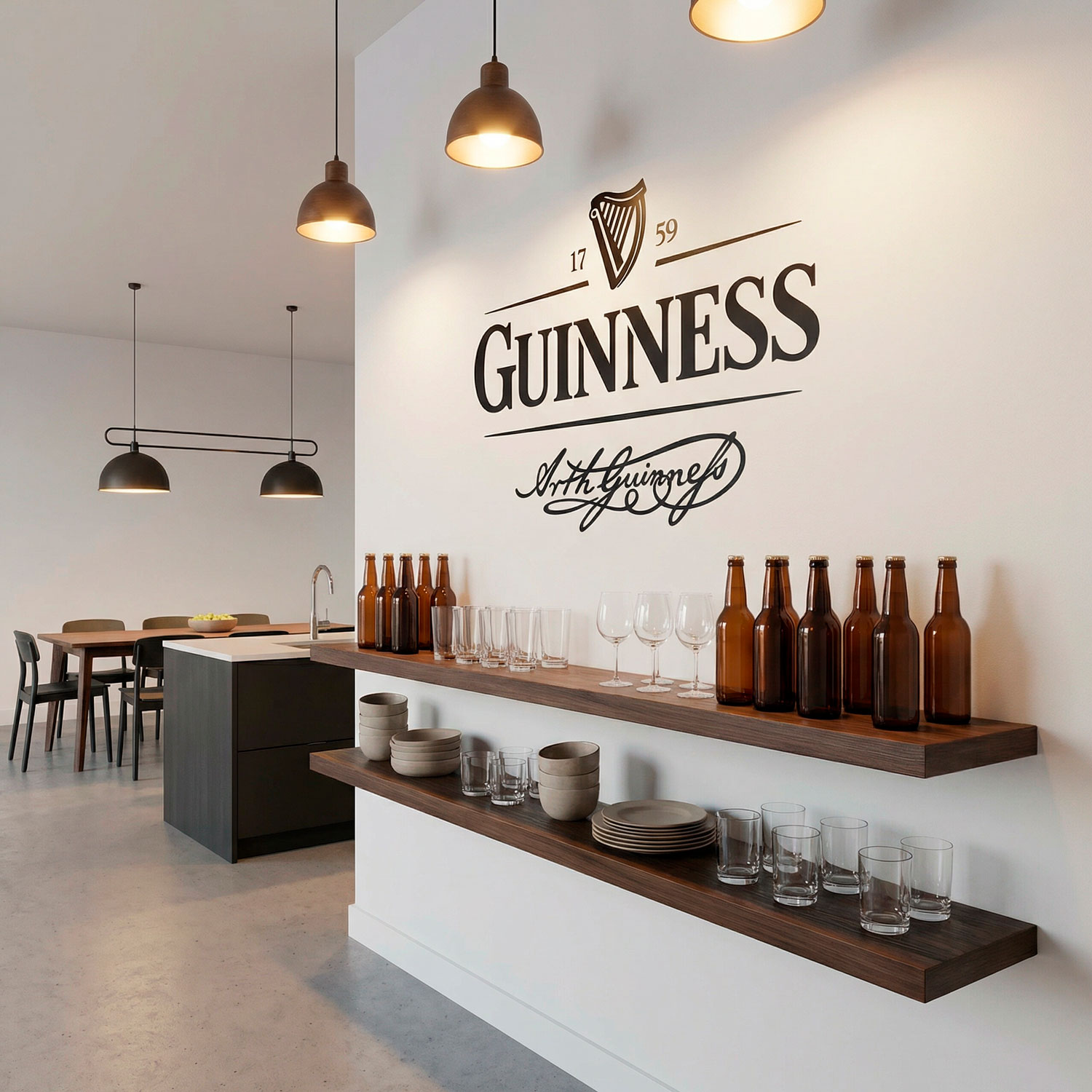 Wall Stickers: Guinness 1759